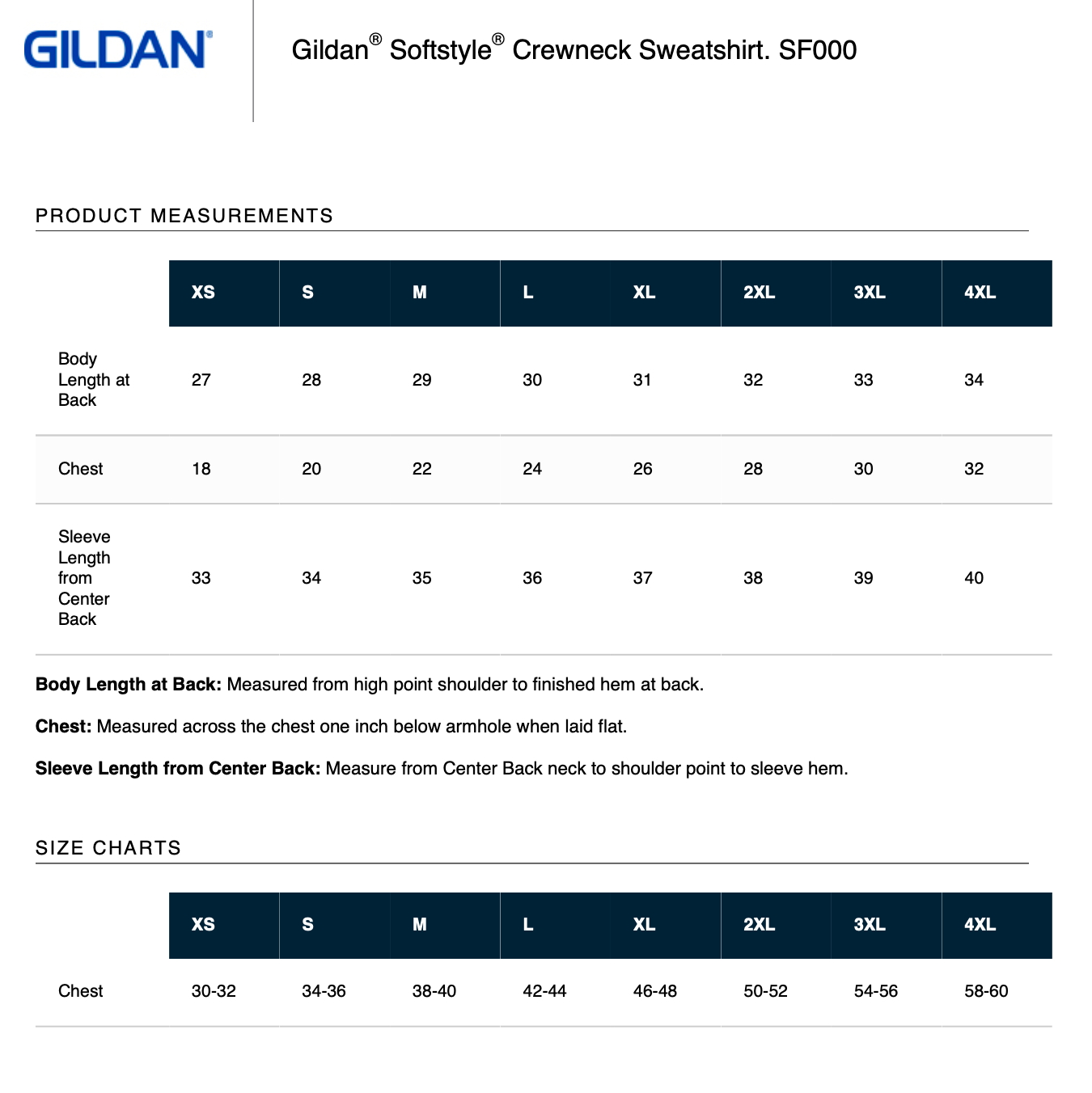 Gildan® Softstyle® Crewneck Sweatshirt