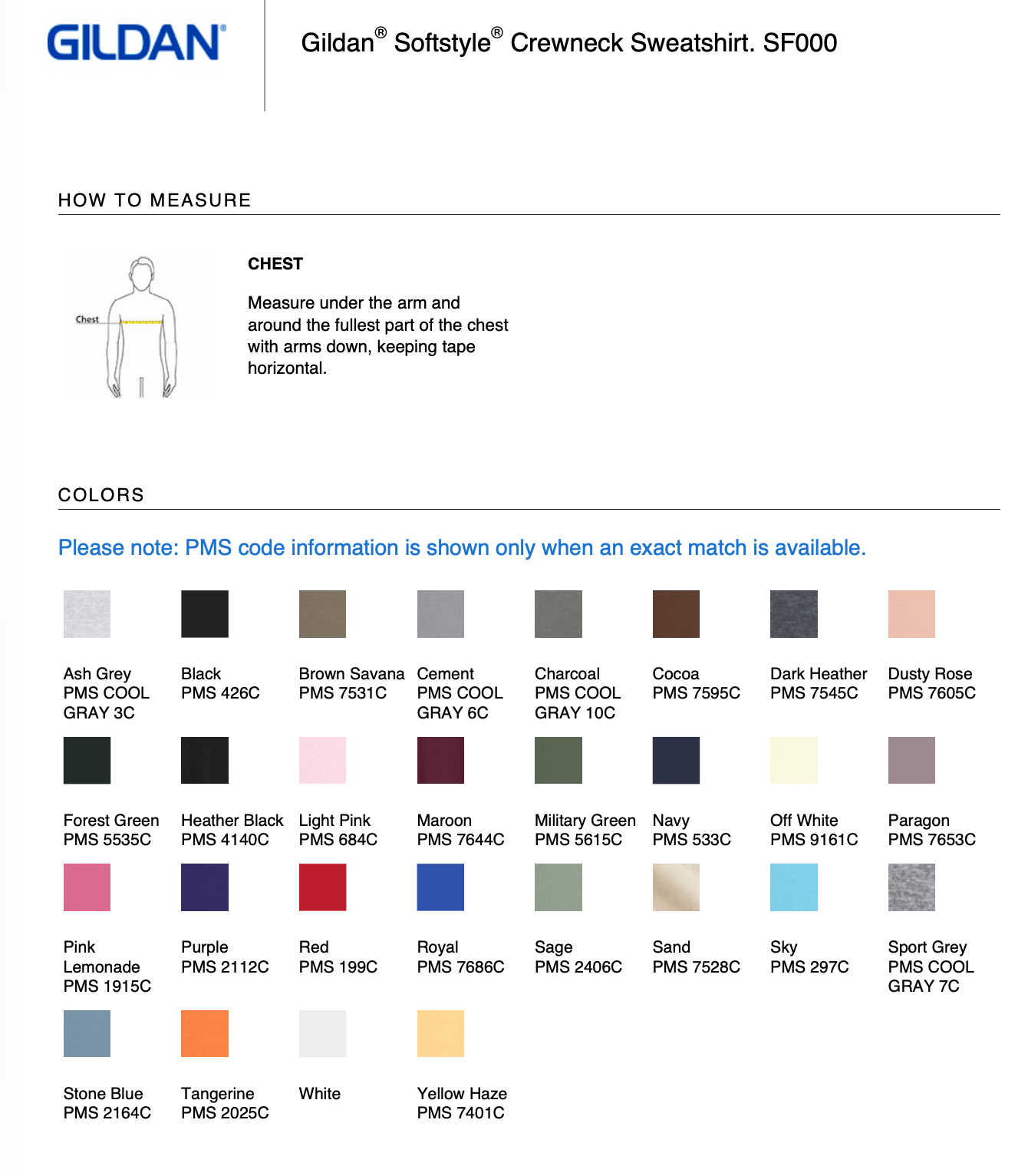 Gildan® Softstyle® Crewneck Sweatshirt