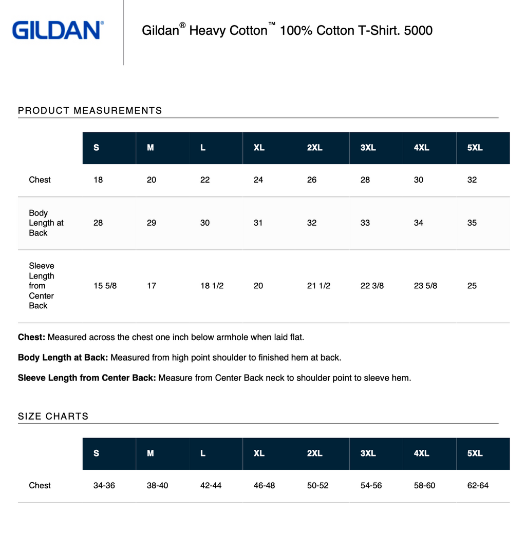 Gildan® Heavy Cotton™ 100% Cotton T-Shirt