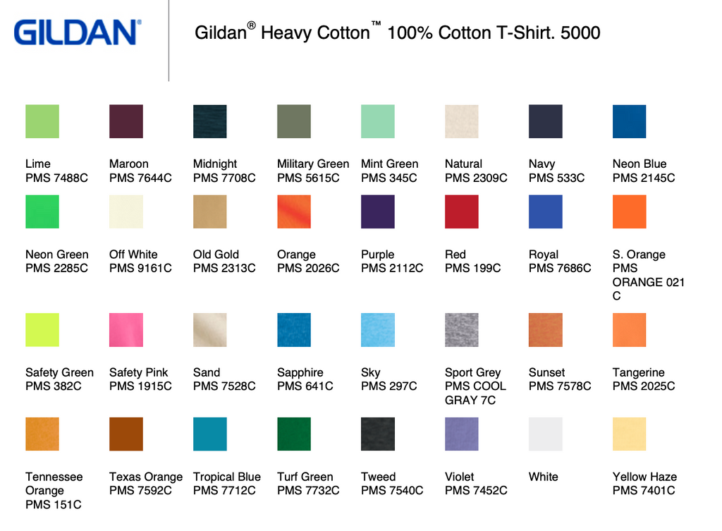 Gildan® Heavy Cotton™ 100% Cotton T-Shirt
