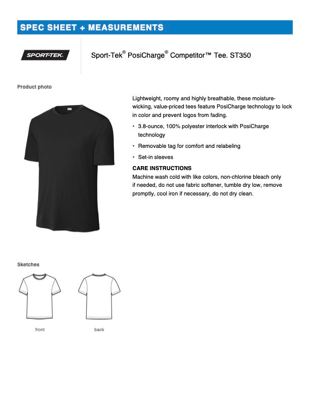 Sport-Tek PosiCharge Competitor Tee