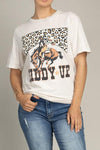 Giddy Up Graphic Top - Creative Genius Enterprises