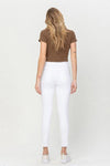 High Rise Crop Skinny Jeans - Creative Genius Enterprises