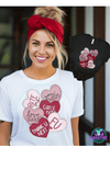 "SASSY HEARTS" GRAPHIC TEE - Creative Genius Enterprises