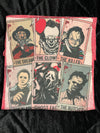 UNISEX "SERIAL KILLER TAROT" SOFY STYLE BLEACHED OR PLAIN GRAPHIC T-SHIRT - Creative Genius Enterprises