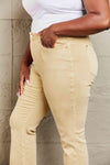 Judy Blue Cailin Full Size Mid Rise Garment Dyed Bootcut Jeans - Creative Genius Enterprises