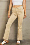 Judy Blue Cailin Full Size Mid Rise Garment Dyed Bootcut Jeans - Creative Genius Enterprises