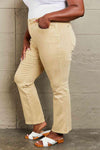 Judy Blue Cailin Full Size Mid Rise Garment Dyed Bootcut Jeans - Creative Genius Enterprises