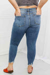 Judy Blue Dahlia Full Size Distressed Patch Jeans - Creative Genius Enterprises