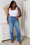 Judy Blue Full Size Straight Leg Jeans with Pockets - Creative Genius Enterprises