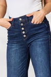 Judy Blue Full Size Button-Fly Straight Jeans - Creative Genius Enterprises