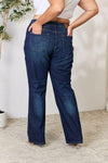 Judy Blue Full Size Button-Fly Straight Jeans - Creative Genius Enterprises