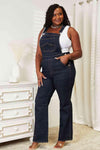 Judy Blue Full Size High Waist Classic Denim Overalls - Creative Genius Enterprises