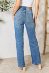 Judy Blue Full Size High Waist Distressed Jeans - Creative Genius Enterprises