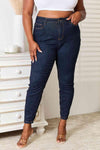 Judy Blue Full Size High Waist Pocket Embroidered Skinny Jeans - Creative Genius Enterprises