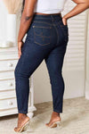 Judy Blue Full Size High Waist Pocket Embroidered Skinny Jeans - Creative Genius Enterprises